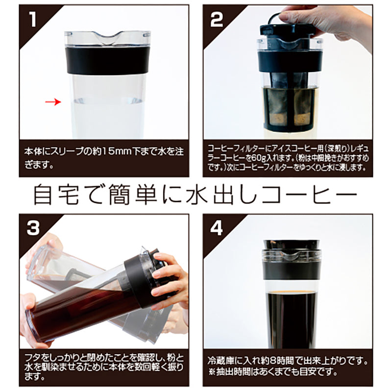 冷水筒 水出し専用 コーヒージャグ2 1.1L – TAKEYA【公式オンライン