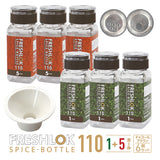 【送料無料】フレッシュロック スパイスボトル 110ml 【6個セット】