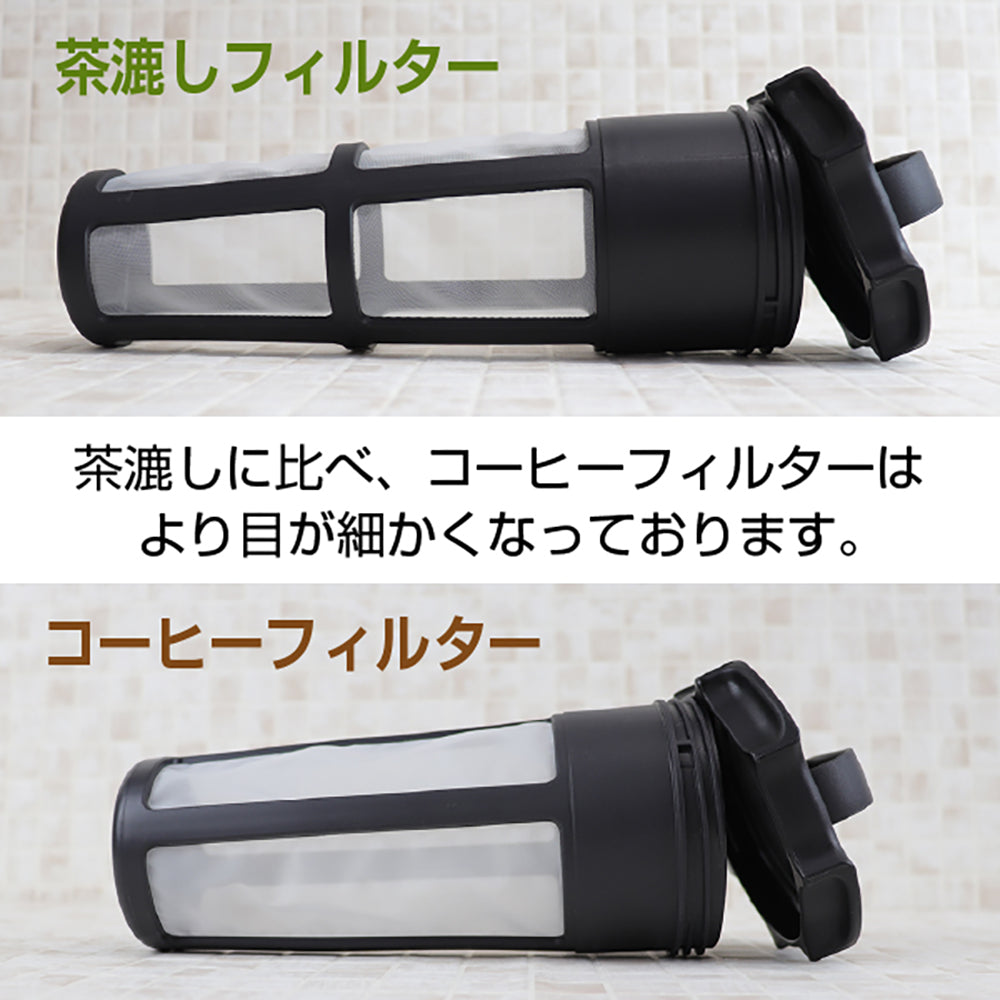 冷水筒 水出し専用 コーヒージャグ2 1.1L 交換用フィルター 【フタ