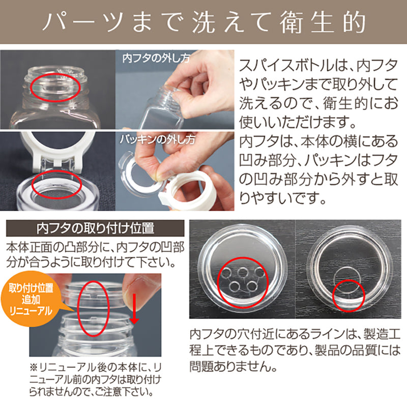 フレッシュロック スパイスボトル 110ml 【単品】 – TAKEYA【公式