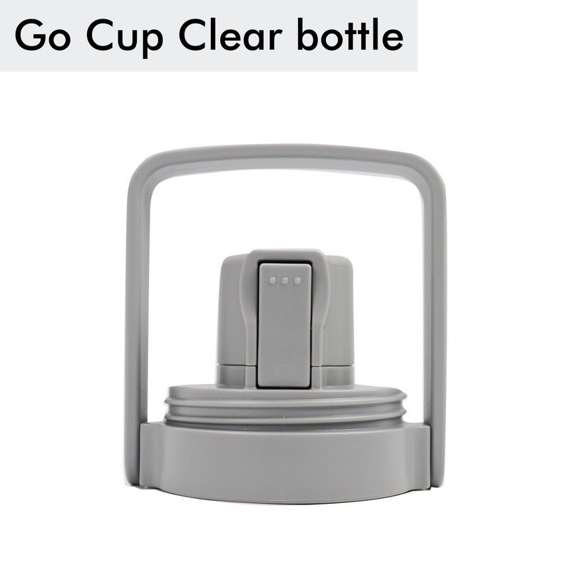 フタ希少【USA製】CASCADE CUP＋ROCKY CUP蓋付 折りたたみ式 ゴーカップ クリアボトル 交換用フタユニット パッキン付 各サイズ共通