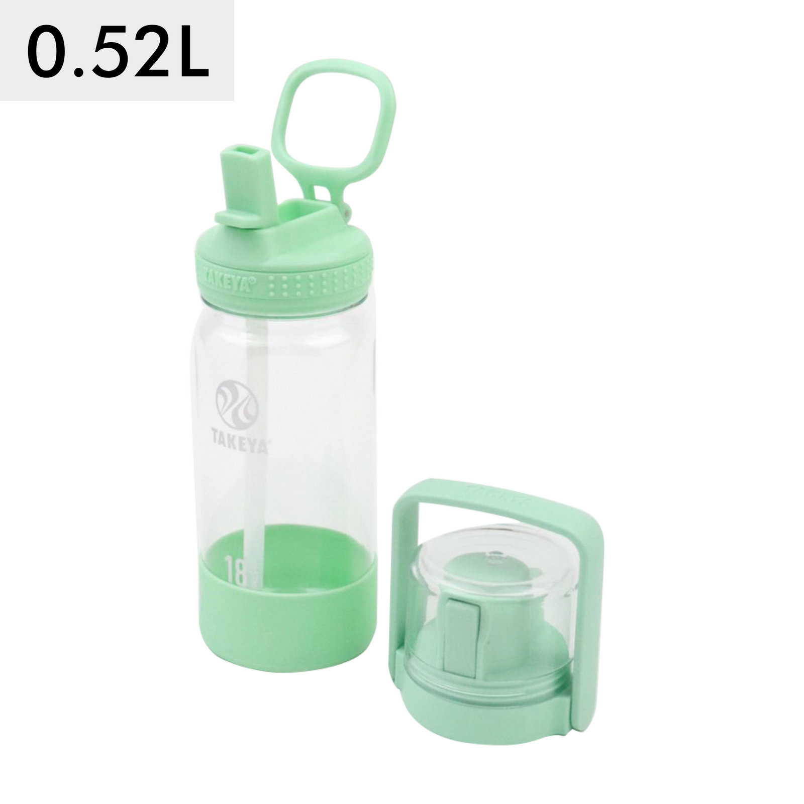 タケヤ ゴーカップ クリアボトル 0.52L バンドルセット キッズ 水筒