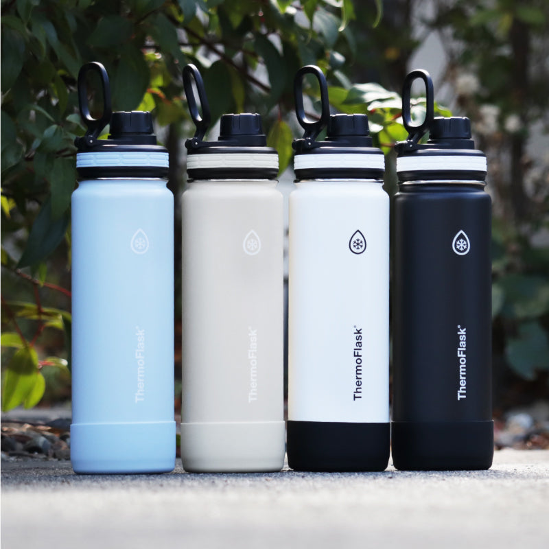 サーモフラスク　ThermoFlask 710mL 水筒 4色セット 楽天市場】サーモフラスク 真空断熱ステンレスボトル 0.71L 【710